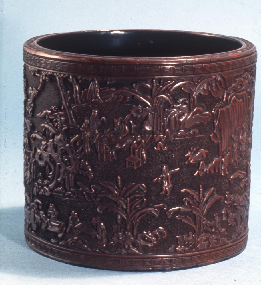 图片[1]-brush-pot; pot-stand BM-1964-1019.1-China Archive